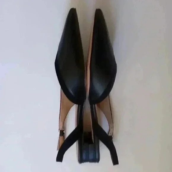 NATURALIZER 27 Edit 7-7.5 & 7.5-8 'Makenna' Sling Back Pointed Toe D'Orsay Flats - Picture 13 of 15